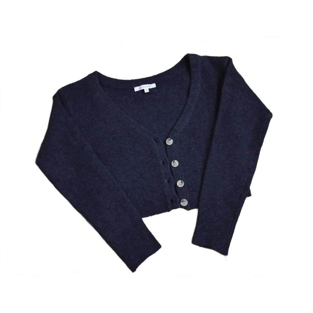 NEW ET CLET women's sweater cardi in black
